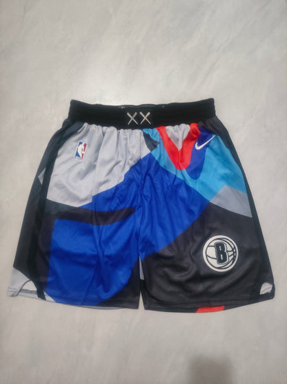 Brooklyn Nets printed shorts