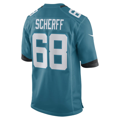 Brandon Scherff Jacksonville Jaguars Nike Game   Jersey - Teal