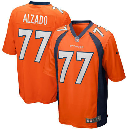 Lyle Alzado Denver Broncos Nike Game Retired   Jersey - Orange