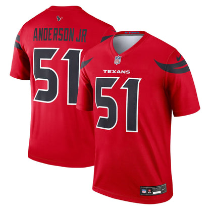 Will Anderson Jr. Houston Texans Nike Legend Jersey - Red