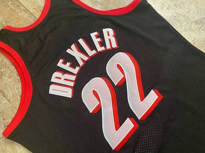 Clyde Drexler Portland Trailblazers Throwback Jersey