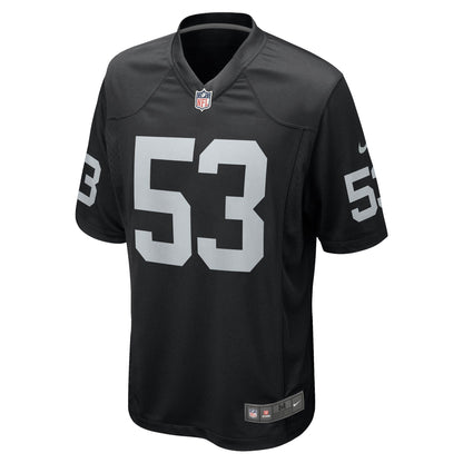 Isaac Darkangelo Las Vegas Raiders Nike Team Game Jersey -  Black