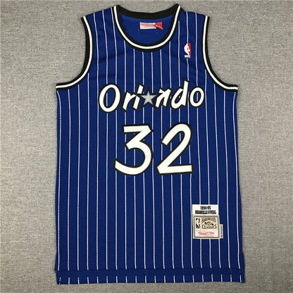 Shaquille O'Neal Orlando Magic Blue Throwback Jersey