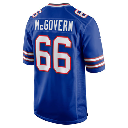 Connor McGovern Buffalo Bills Nike Game   Jersey - Royal