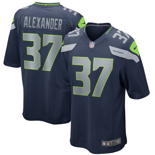 Shaun Alexander Seattle Seahawks Nike Game Retired   Jersey - College Navy