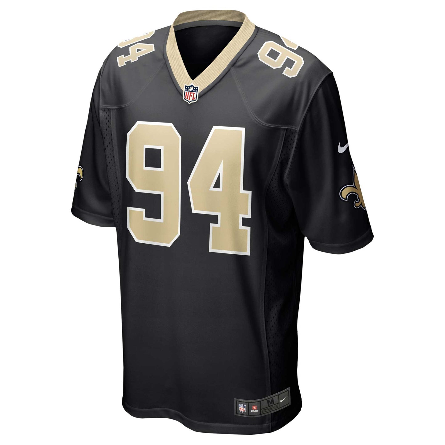 Cameron Jordan New Orleans Saints Nike Game Jersey - Black