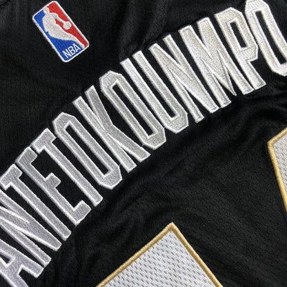 Giannis Antetokounmpo Milwaukee Bucks Black 34 MN