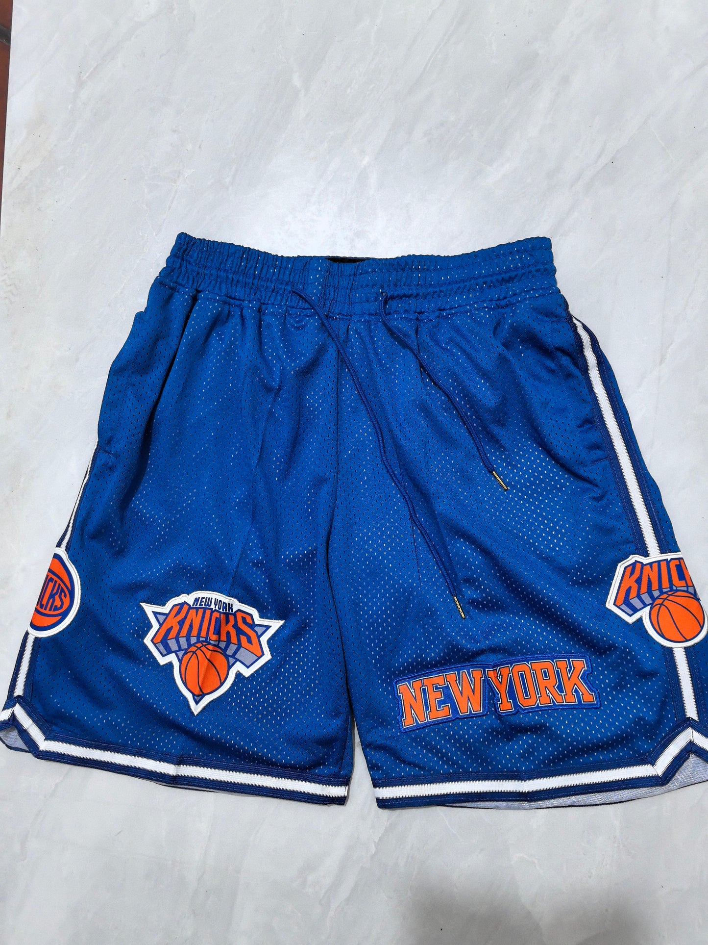 New York Knicks Blue Pocket Shorts