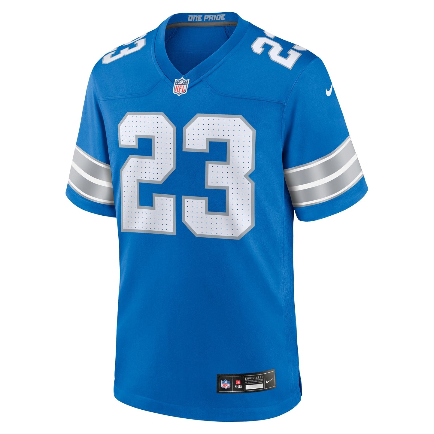 Carlton Davis III Detroit Lions Nike Game Jersey -  Blue