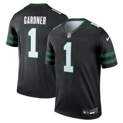 Ahmad Sauce Gardner New York Jets Nike Alternate Legend Jersey  - Legacy Black