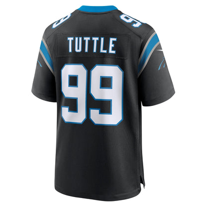 Shy Tuttle Carolina Panthers Nike Game   Jersey - Black