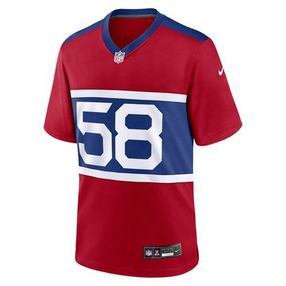 Bobby Okereke New York Giants Nike Alternate   Game Jersey - Century Red