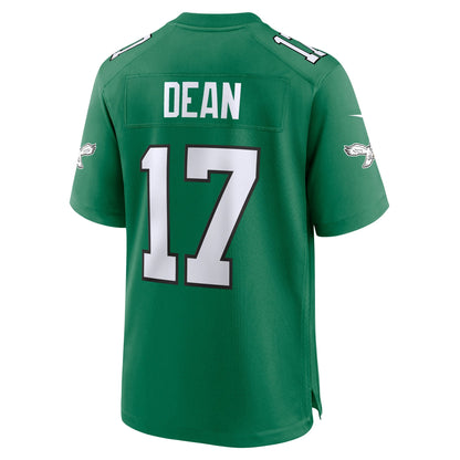 Nakobe Dean Philadelphia Eagles Nike Alternate Game Jersey - Kelly Green