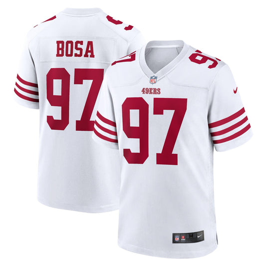 Nick Bosa San Francisco 49ers Nike   Game Jersey - White