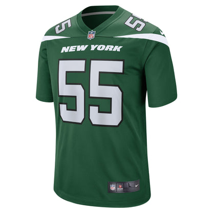 Chazz Surratt New York Jets Nike Game   Jersey - Gotham Green