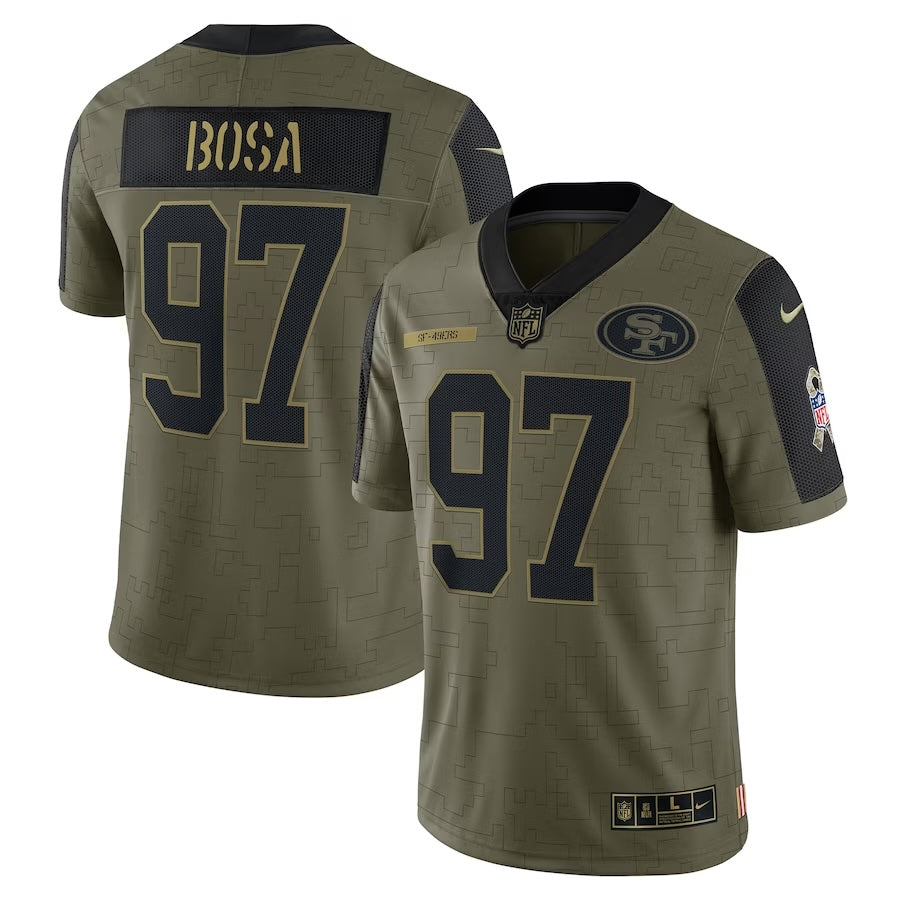 Nick Bosa San Francisco 49ers Salute To Service Limited Jersey