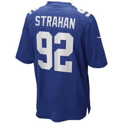 Michael Strahan New York Giants Nike Game Retired   Jersey - Royal