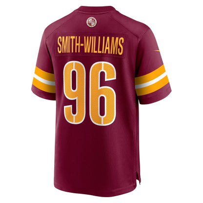 James Smith-Williams Washington Commanders Nike Game   Jersey - Burgundy