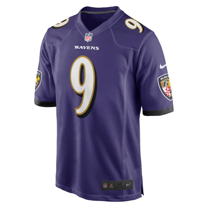 Steve McNair Baltimore Ravens Nike Game Retired   Jersey - Purple