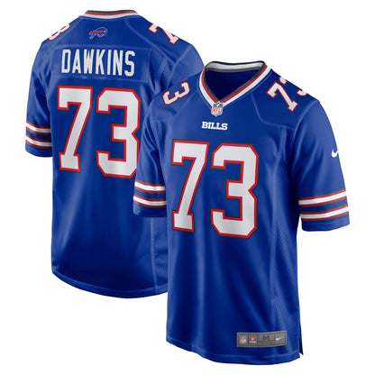 Dion Dawkins Buffalo Bills Nike Game   Jersey - Royal