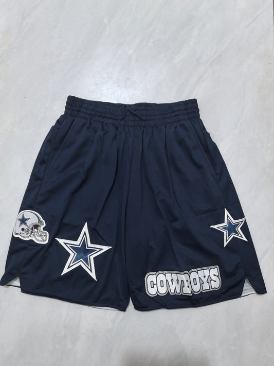 Dallas Cowboys Blue Pocket Shorts