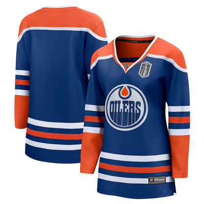 Women's Edmonton Oilers Fanatics Royal 2025 Stanley Cup Final Home Breakaway Jersey