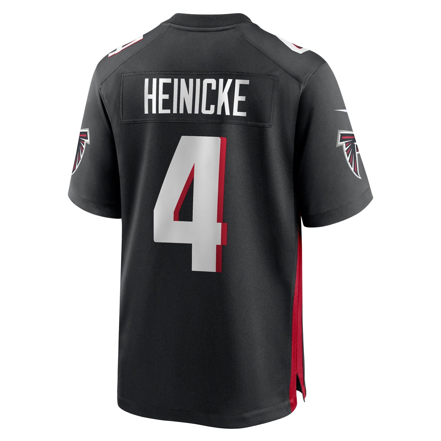 Taylor Heinicke Atlanta Falcons Nike Game   Jersey - Black