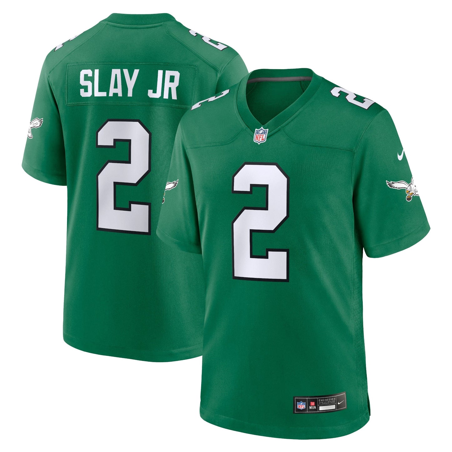 Darius Slay Philadelphia Eagles Nike Alternate Game   Jersey - Kelly Green