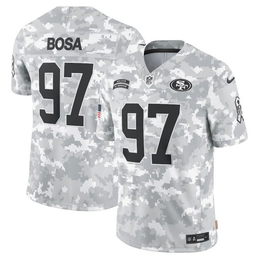 Nick Bosa San Francisco 49ers Salute To Service 2024 Jersey