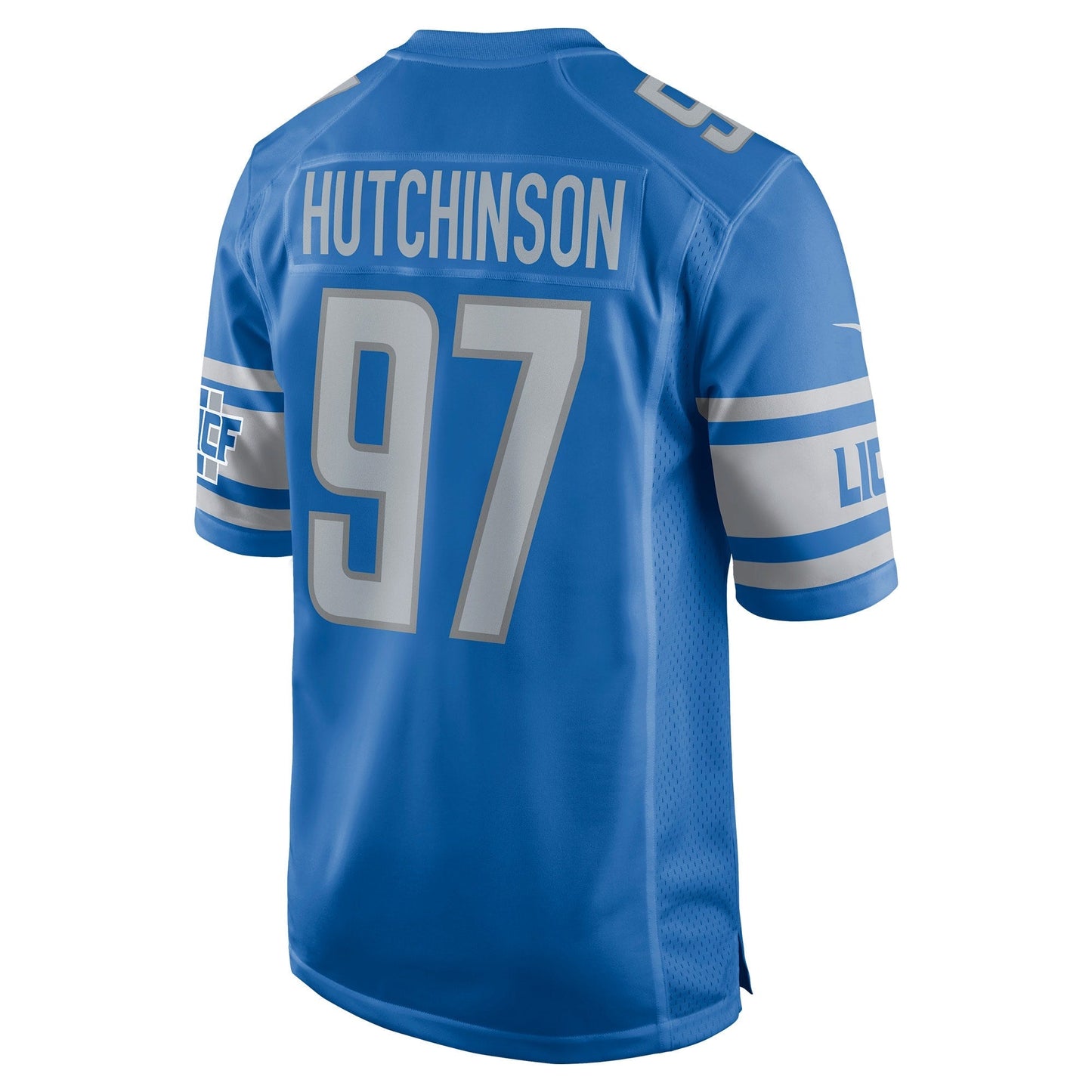 Aidan Hutchinson Detroit Lions Nike   Game Jersey - Blue