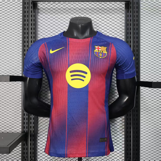 2025-26 Barcelona Home Player Version Jersey-Men's