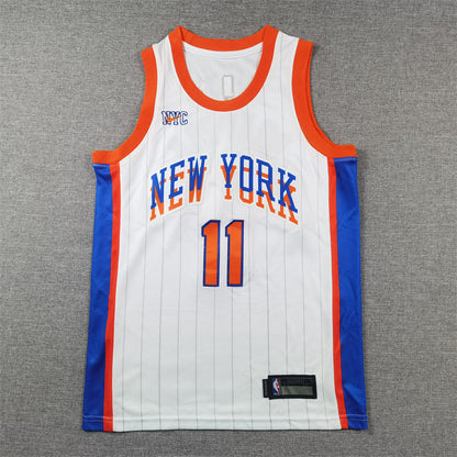 Youth Jalen Brunson New York Knicks #11 City Edition Embroidered Jersey