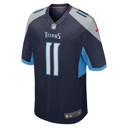 Chris Moore Tennessee Titans Nike  Game Jersey -  Navy