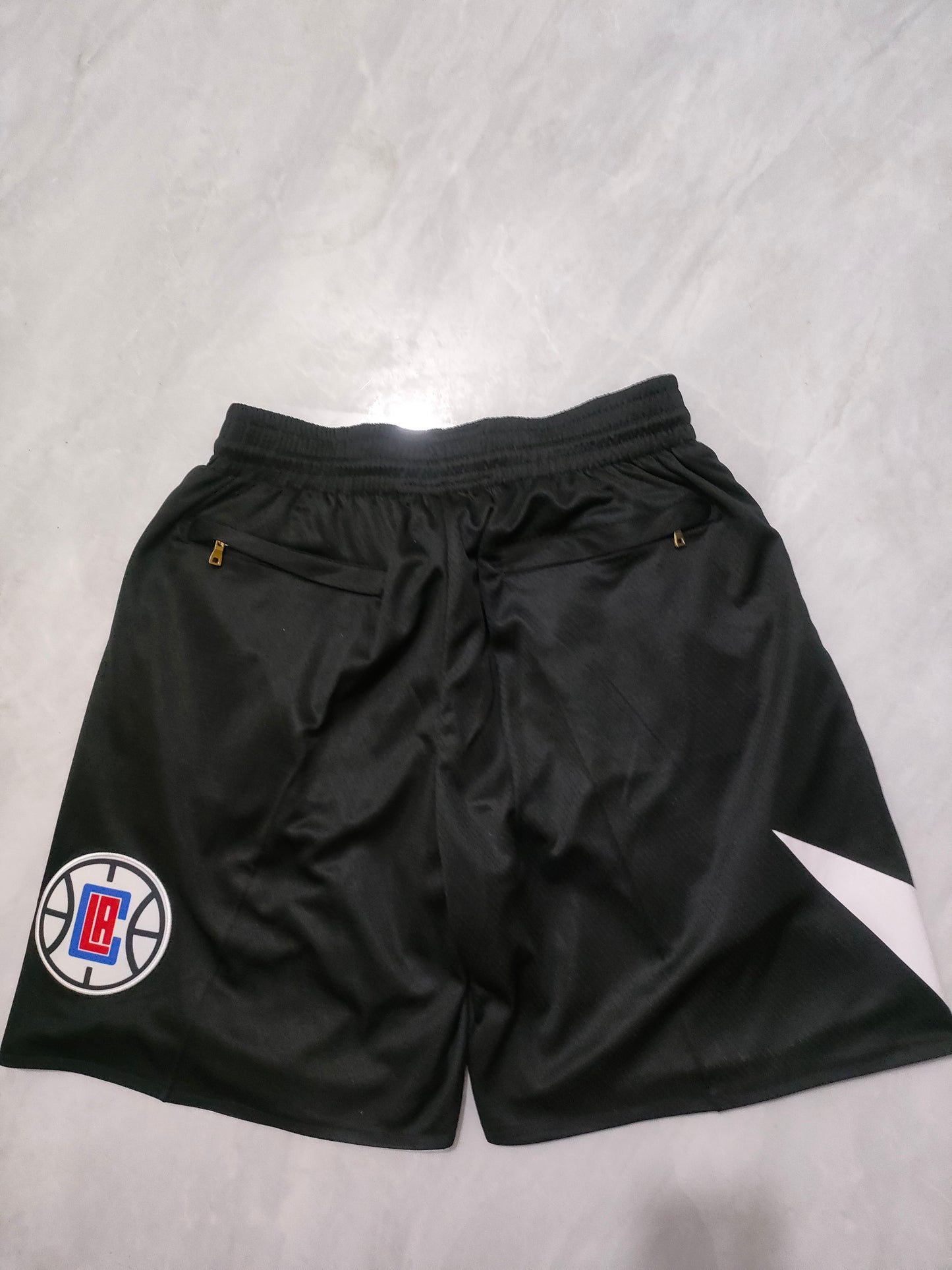 Los Angeles Clippers Black Statement Edition Pocket Shorts