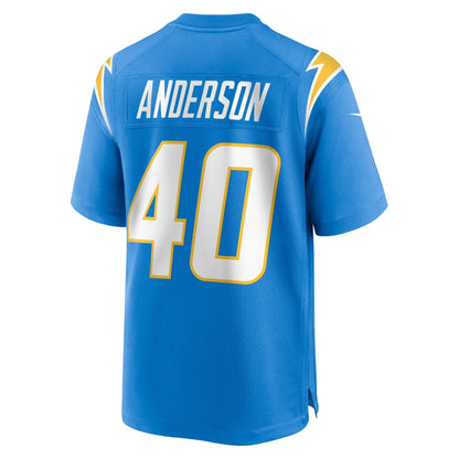 Stephen Anderson Los Angeles Chargers Nike  Game Jersey -  Powder Blue