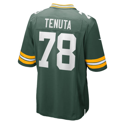 Luke Tenuta Green Bay Packers Nike Home Game   Jersey - Green