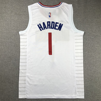 LA Clippers James Harden #1 City Edition Swingman Jersey - Embroidered