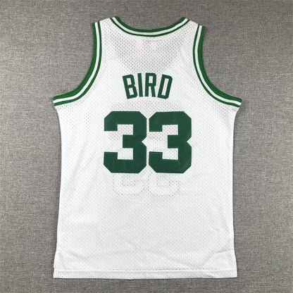 Youth Larry Bird Boston Celtics #33 Embroidered Jersey