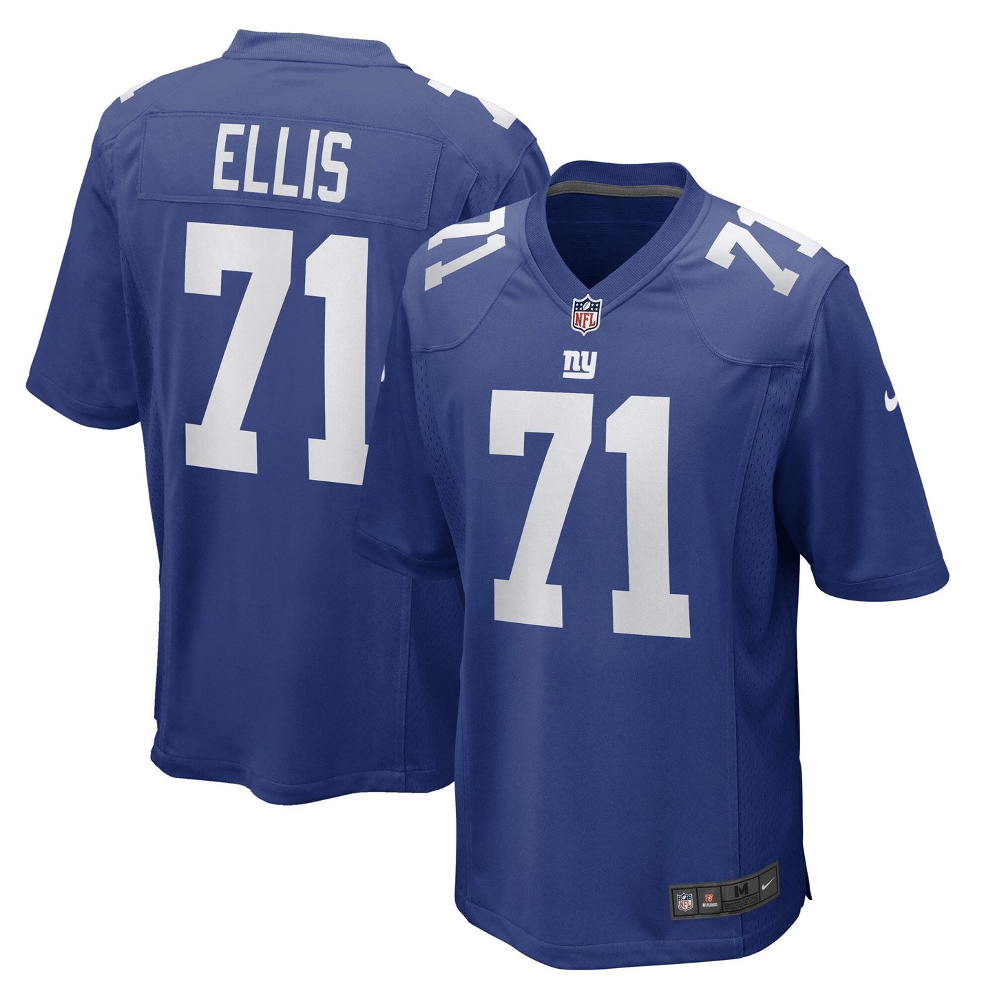 Justin Ellis New York Giants Nike Game   Jersey - Royal