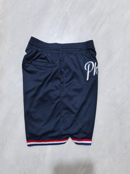 Philadelphia 76ers 2026 Deep Navy City Edition Pocket Shorts