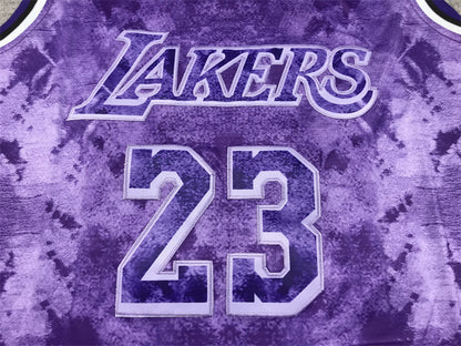 LeBron James #23 Los Angeles Lakers City Edition Swingman Jersey - Embroidered