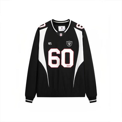 Raiders Long-Sleeve Athletic Training Jersey