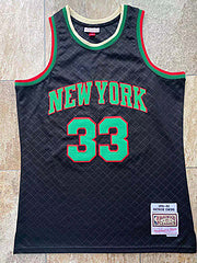 Knicks No. 33 Ewing black MN