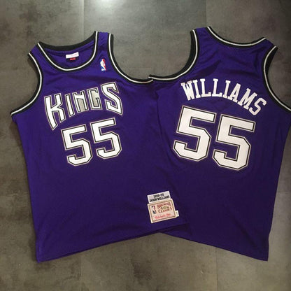 Jason Williams Sacramento Kings Throwback Jersey-Dense embroidery version