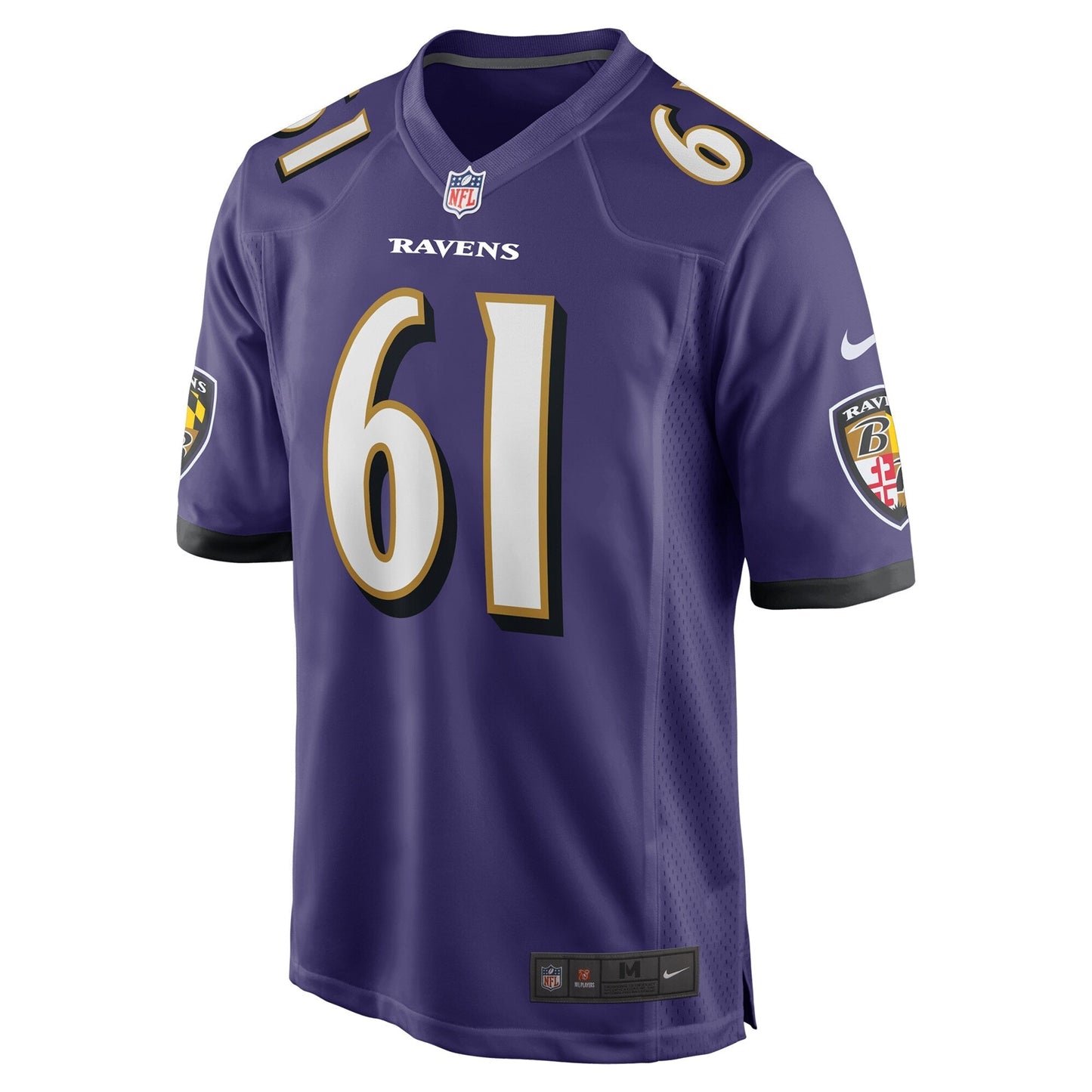 Nick Samac Baltimore Ravens Nike Team Game Jersey -  Purple