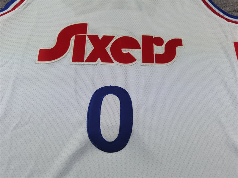 Unisex Philadelphia 76ers 2024/25 Embroidered Swingman Jersey City Edition