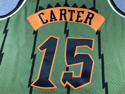 Toronto Raptors #15 CARTER Green Jersey MN