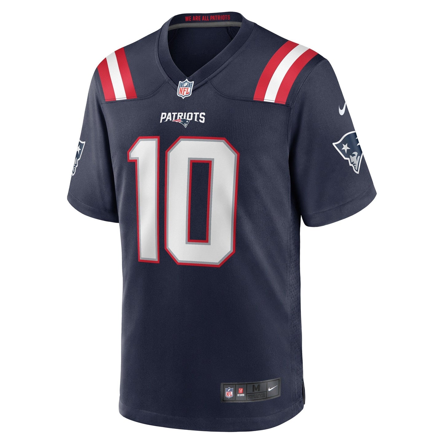 Drake Maye New England Patriots Nike    Game Jersey - Navy