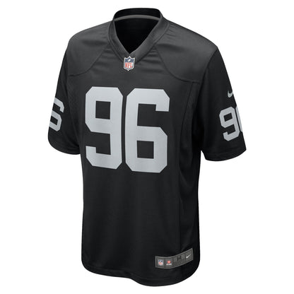 Isaac Rochell Las Vegas Raiders Nike Team Game Jersey -  Black