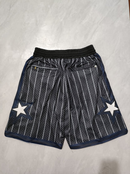 Orlando Magic 2023 Black Striped Pocket Shorts